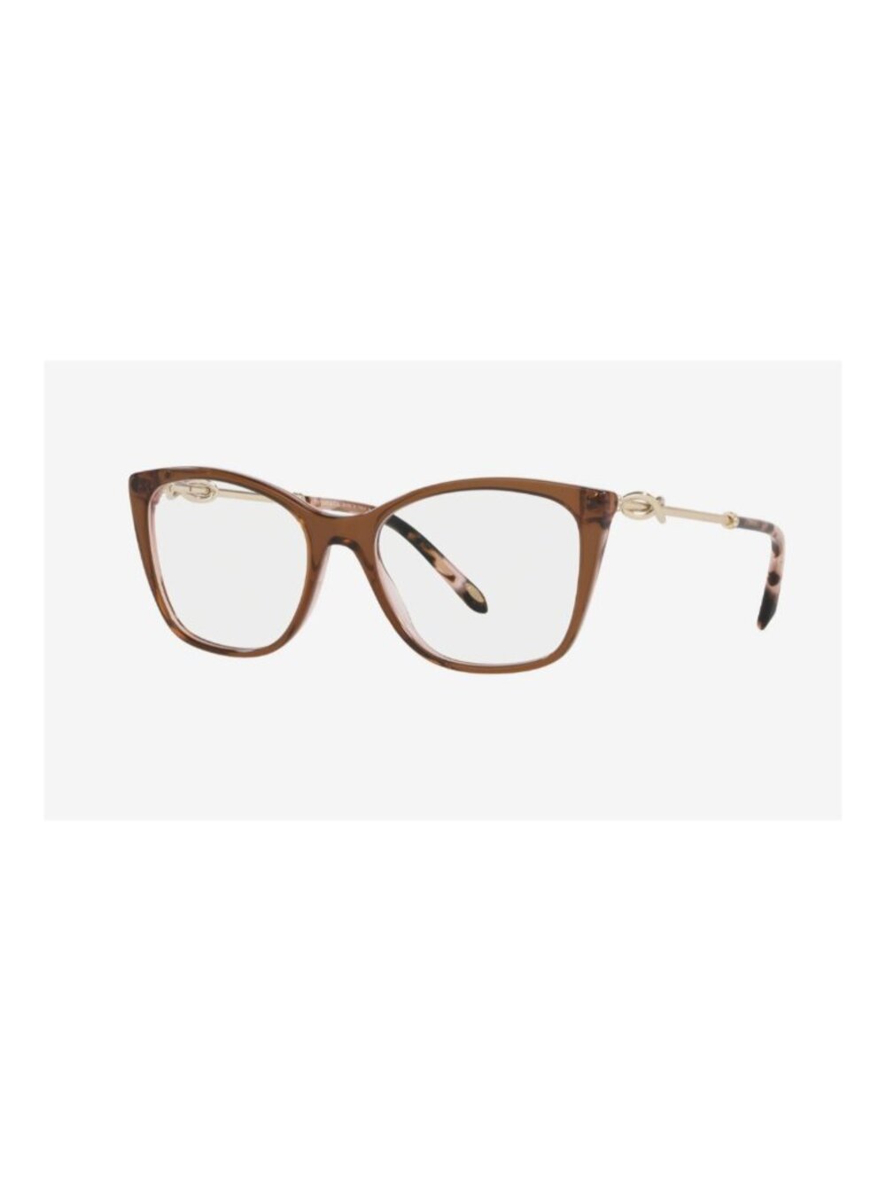 Tiffany & Co. Reading Glasses TF 2160-B 8255 54-17 Brown & Gold Frames Readers